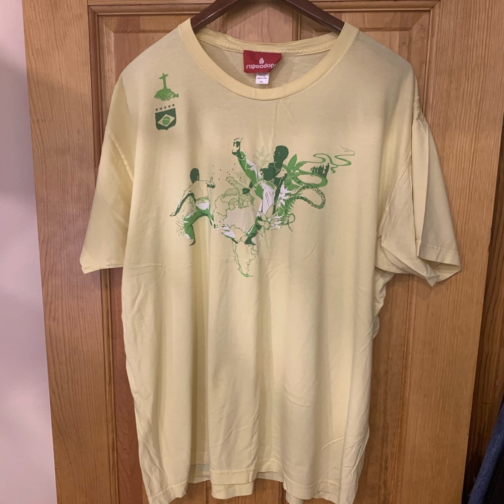 RopeADope Y2K Capoeira Brazil Vintage Tee